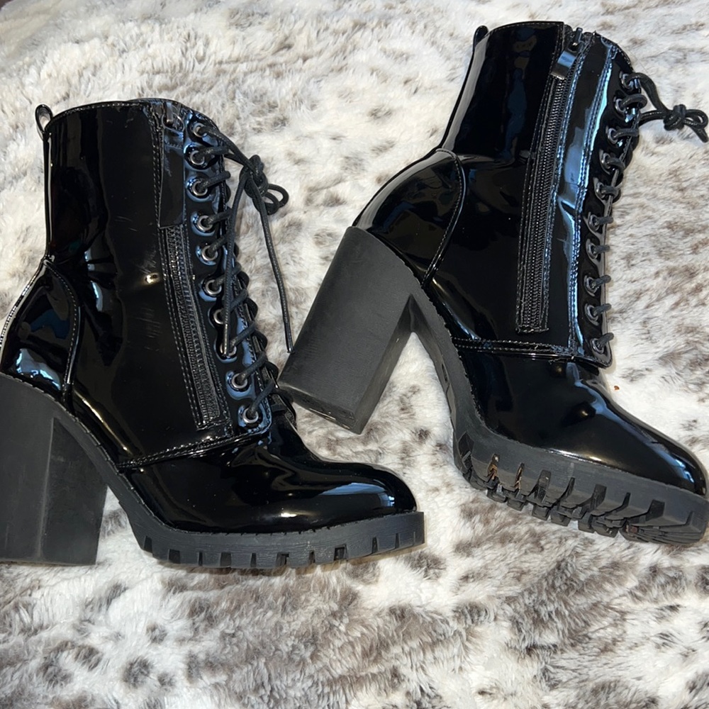 Black Heel Booties